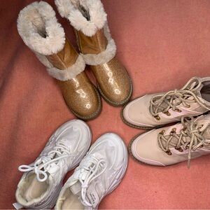 BUNDLE size 1 girls boots